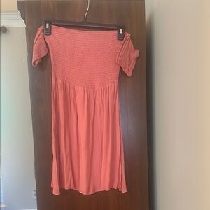 PINK Victoria's Secret Coral Mini Dress